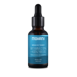 Rejuvenating and brightening face serum with vitamin C 10% and coenzyme Q10 - Mohani