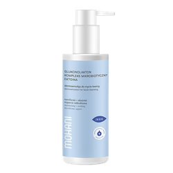 Moisturizing dermoemulsion face wash with gluconolactone, ectoin and microbiotic complex