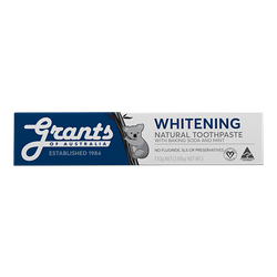 Whitening natural toothpaste from Grants of Australia-no fluoride