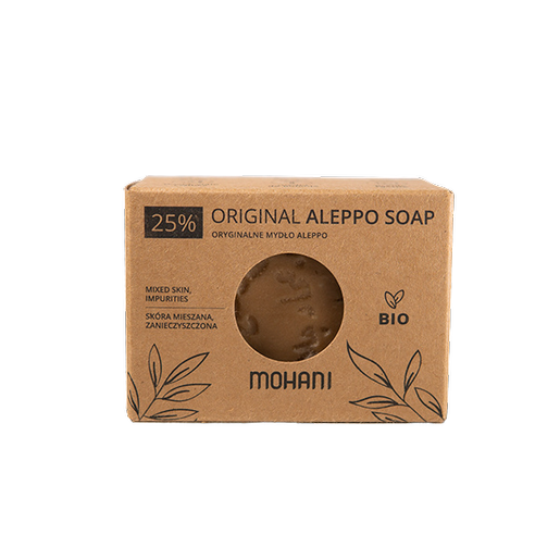 Aleppo Organic Olive Oil Soap 25% Mohani