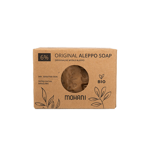 Aleppo Organic Olive Oil Soap 6% Mohani