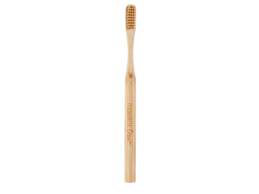 Bamboo toothbrush - natural, medium bristles