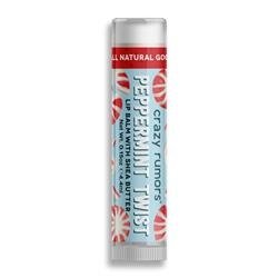 Crazy Rumors Natural Lip Balm - Peppermint Twist - 10+2 FREE.