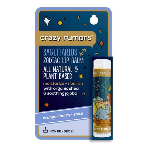 Crazy Rumors natural lip balm - Sagittarius
