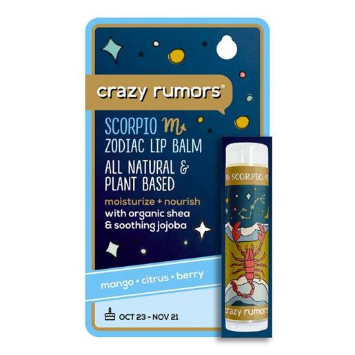 Crazy Rumors natural lip balm - Scorpion