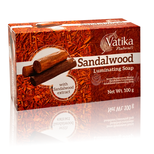 Dabur Sandalwood Soap Vatika - 100 g | Skin Cleansing and Nourishment