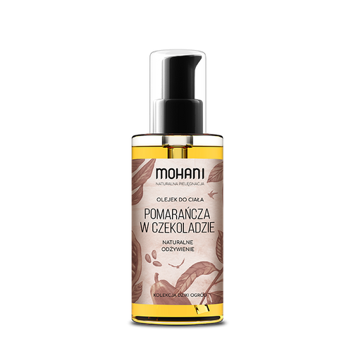 Nourishing chocolate orange body oil Mohani 150 ml