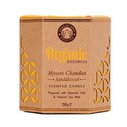 Song of India soy scented candle - Mysore Chandan Sandalwood