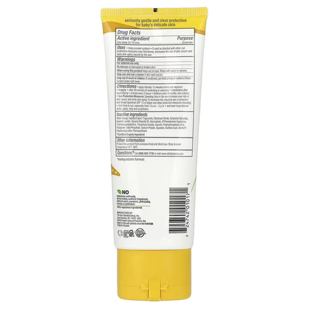 Alba Botanica Baby Sunscreen SPF50 - 89 ml | Gentle Sun Protection