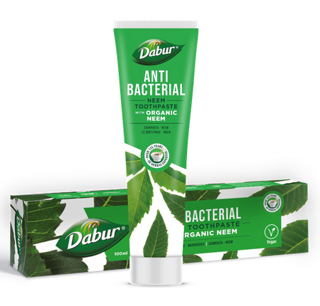 Antibacterial toothpaste with neem