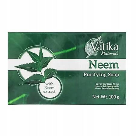 Dabur Neem Soap Vatika - 100 g | Antibacterial Skin Protection