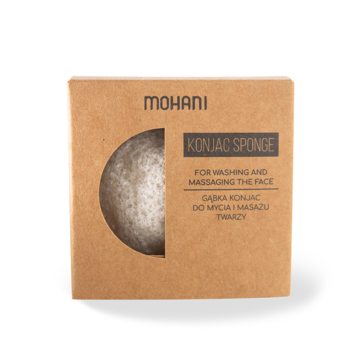 Natural konjac sponge for face cleansing Mohani 