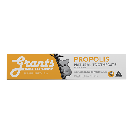 Protective propolis toothpaste from Grants of Australia-no fluoride