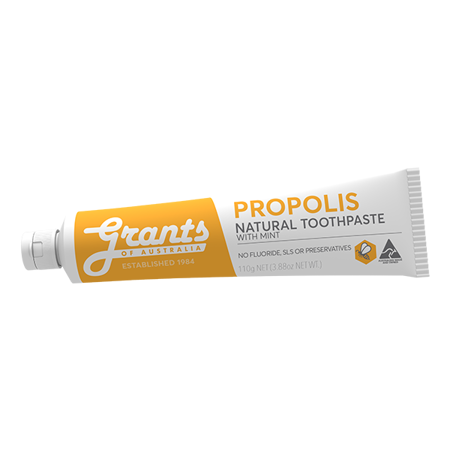 Protective propolis toothpaste from Grants of Australia-no fluoride