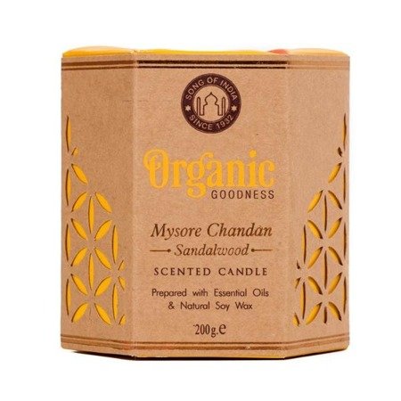 Song of India soy scented candle - Mysore Chandan Sandalwood
