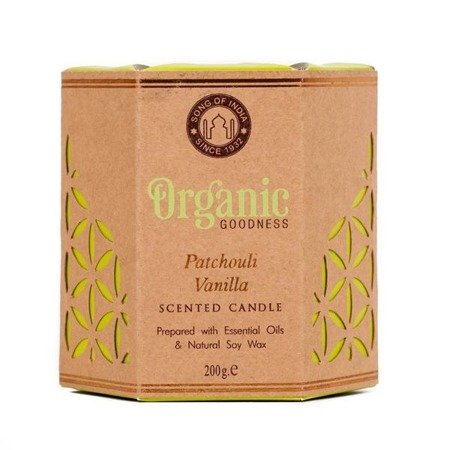 Song of India soy scented candle - Patchouli Vanilla