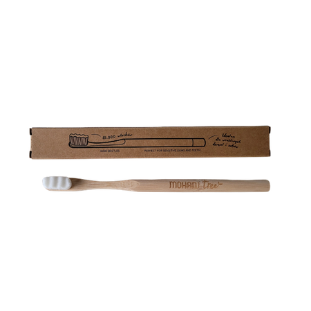 Toothbrush bamboo - Natural Color, 10,000 Soft Bristles | MOHANI