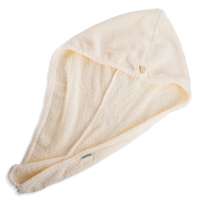 Turban - Mohani microfiber hair towel - white