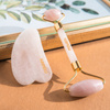 Gua sha rose quartz massage plate Mohani 