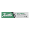 Soothing, natural toothpaste from Grants of Australia- fluoride-free, mildly minty