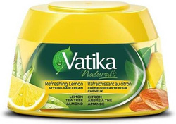 Vatika Hair Styling Cream Lemon-Tea Tree 210ml