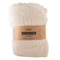 Turban - Mohani microfiber hair towel - white