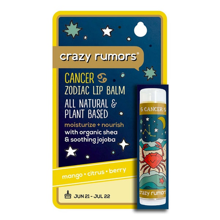 Crazy Rumors natural lip balm - Cancer