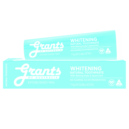 Soothing, natural toothpaste for sensitive teeth Grants of Australia-no fluoride