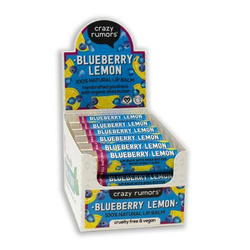 Crazy Rumors Natural Lip Balm - Blueberry Lemon - 10+2 FREE.