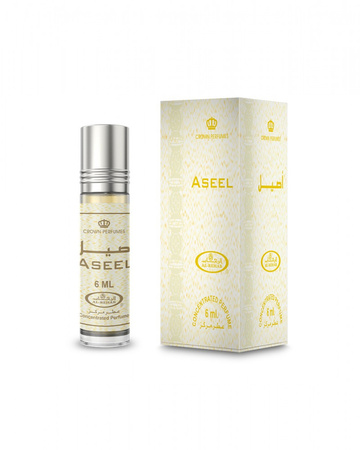 Arabic Al-Rehab Aseel 6ml, the main note: a blend of woods and spices