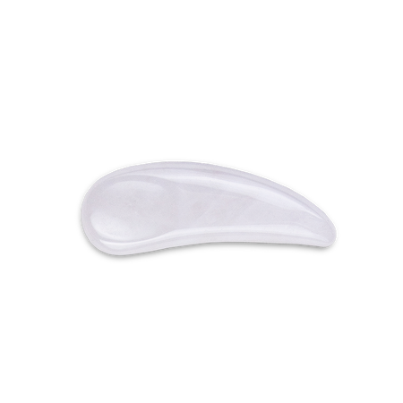 Jade milk spoon for eye area massage and cream scooping Mohani  