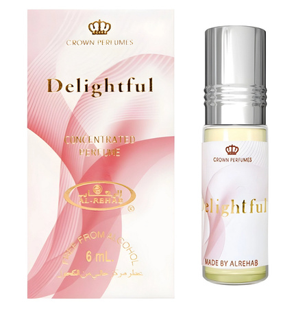 Arabic Al-Rehab Delightful 6ml, main note: fresh fruits and citrus