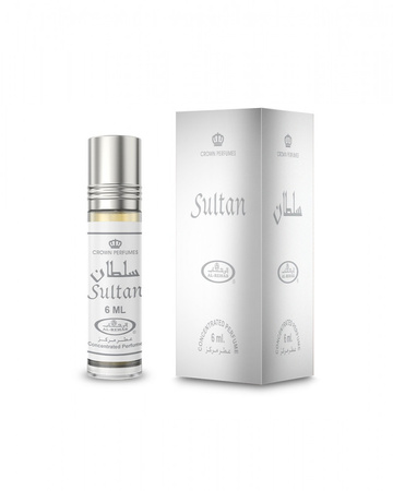 Arabic Al-Rehab Sultan 6ml, main note: cedar, sandalwood and musk