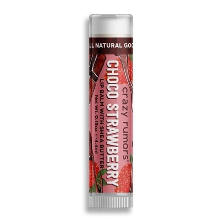 Crazy Rumors natural lip balm - Choco Strawberry