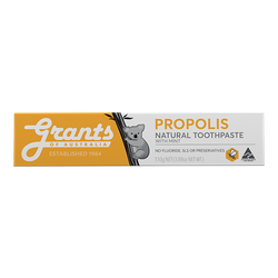 Protective propolis toothpaste from Grants of Australia-no fluoride