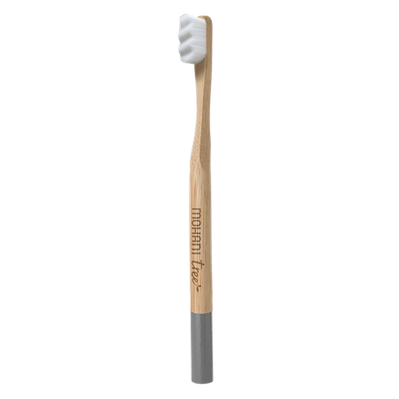 MOHANI Nano Toothbrush - Gray, 10,000 Soft Bristles