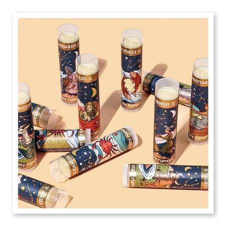 Crazy Rumors natural lip balm - Aquarius