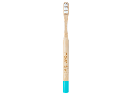 Bamboo toothbrush - turqoise, soft bristles