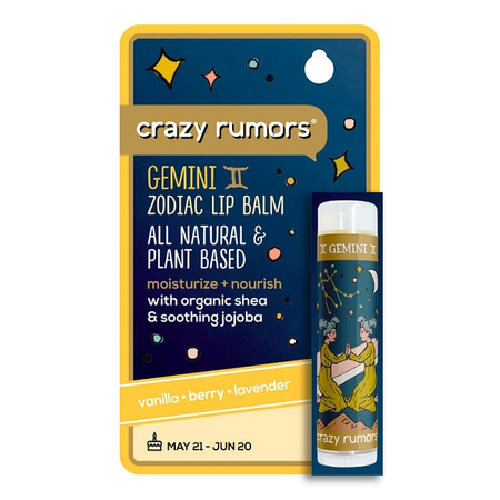 Crazy Rumors natural lip balm - Twins