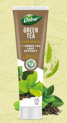 Toothpaste with green tea leaf extracts