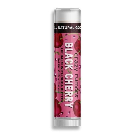 Crazy Rumors natural lip balm - Black Cherry