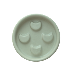 Ceramic soap dish - matte salvia