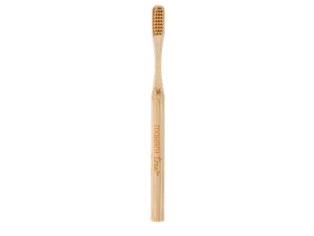 Bamboo toothbrush - natural, medium bristles