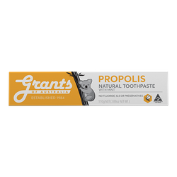 Protective propolis toothpaste from Grants of Australia-no fluoride