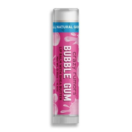 Crazy Rumors natural lip balm - Bubble Gum