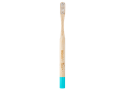 Bamboo toothbrush - turqoise, soft bristles