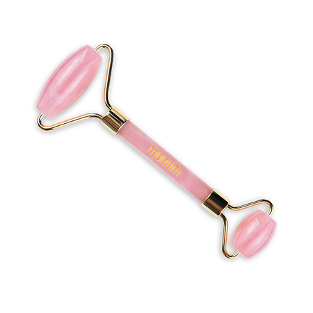 Rose quartz facial massage roller Mohani